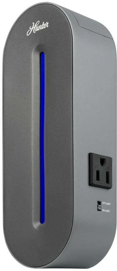 Monster Cable HP247AP Plug-In UV-C Air Sanitizer Air Purifier - Gray