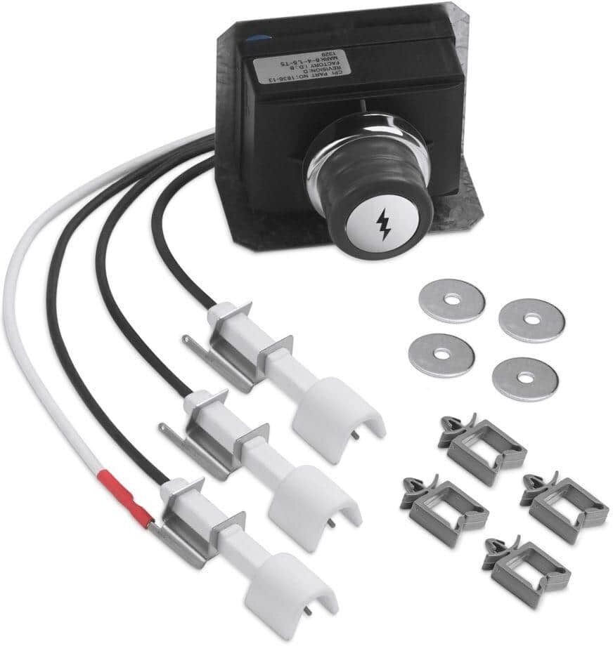 Weber Replacement Igniter Kit for Genesis 310/320 Gas Grill with Front Mounted Control Panel