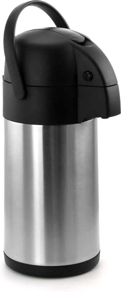 MegaChef 0.75 Gal. Stainless Steel Air Pot Hot Water Dispenser with Double Insulation