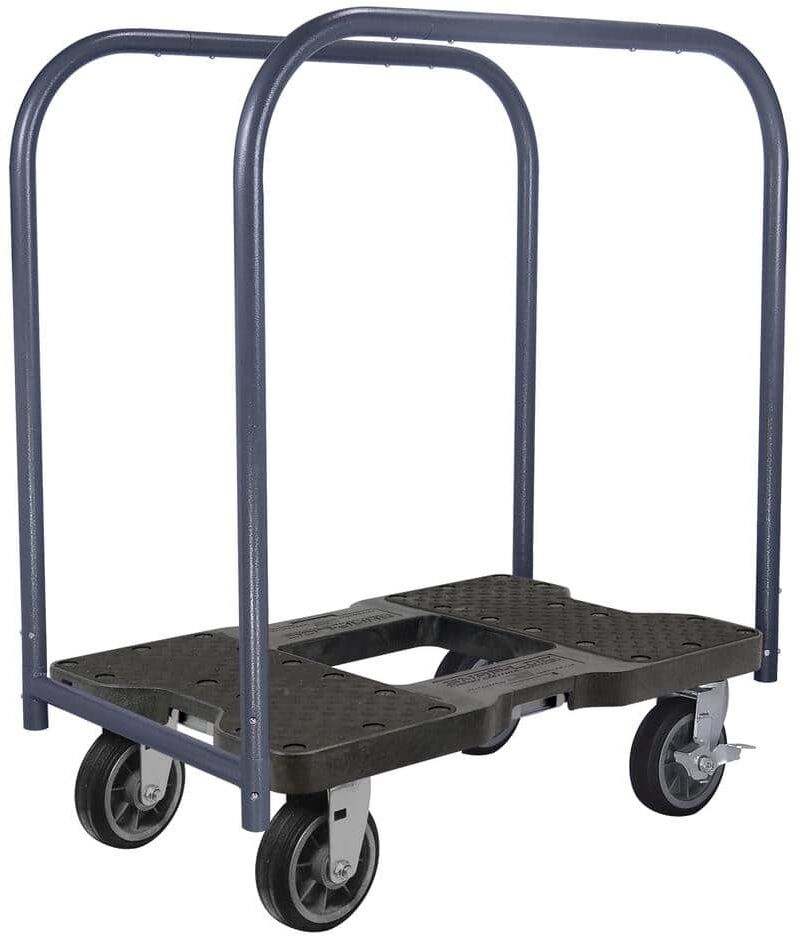 SNAP-LOC 1,500 lbs. Capacity All-Terrain Professional E-Track Panel Cart Dolly in Black