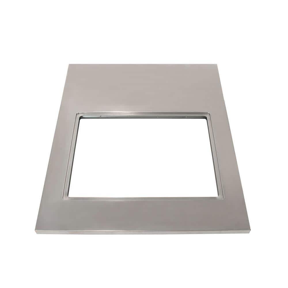 Blue Sky 30 in. x 36 in. x 1 in. Stainless Steel Extended Countertop for Sink Cabinet
