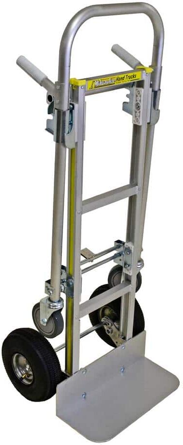 Milwaukee 800 lb. Capacity Convertible Modular Aluminum Hand Truck