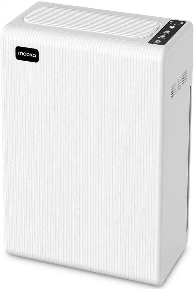 Aoibox 11.6 in. HEPA Air Filter Air Purifiers for Large Room up to 969sq.ft for Pets Hair, Smoke, Dust, Ozone Free - (1-Pack)