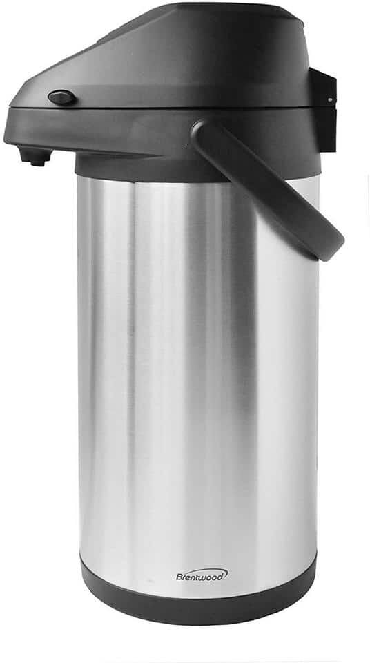 Brentwood Airpot 14 cup 118 oz. Stainless Steel Drink Dispenser