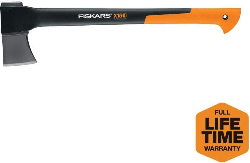 Fiskars X15 Chopping Axe with 23 in. Shock-absorbing Handle