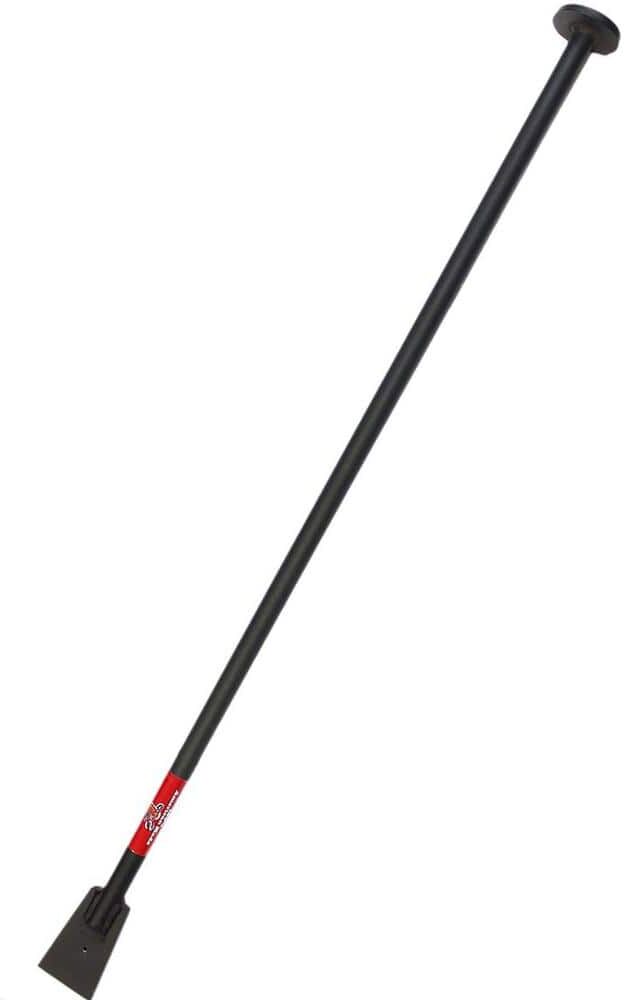 ITOPFOX 43 in. Steel Handle Tamping Digging Bar Gardening Striking Tool for Home and Garden