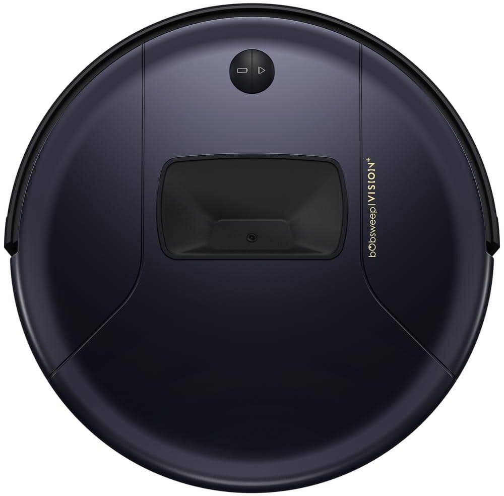 bObsweep PetHair Vision Plus Robotic Vacuum Cleaner and Mop in Blackberry