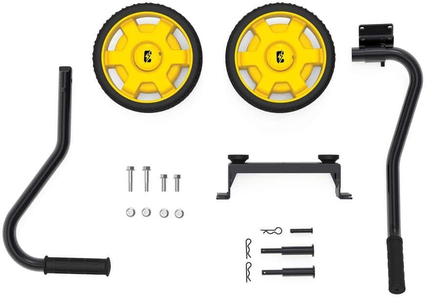 Champion Power Equipment Portable Generator Wheel Kit with Folding Handle and Never-Flat Tires