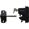 Nationwide Industries Black Nylon Polymer Keystone X2 External One-Sided Gate Latch