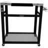 NUUK 30 in. Outdoor Working Table Grill Cart