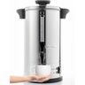 SYBO 8 L, 50-Cups, Metallic Commercial Grade Stainless Steel Percolate Coffee Maker Hot Water Urn for Catering