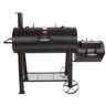 Char-Griller 1012 sq. in. Competition Pro Offset Charcoal Grill or Wood Smoker in Black
