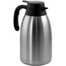 MegaChef 67.6 fl. oz. Stainless Steel Thermal Carafe with Black LID