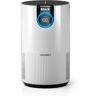 Shark 500 sq. ft. HEPA - True Console Air Purifier in Whites with Nanoseal, Cleansense IQ, Odor Lock, HP102