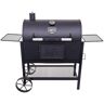 OKLAHOMA JOE'S Judge Charcoal Smoker Grill in Black with 540 sq. in. Cooking Space