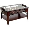 Barrington 42 in. Foosball Coffee Table, Durable and Stylish Contemporary Design with Tabletop Sports Soccer Balls