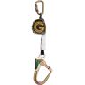 Guardian Fall Protection 11 ft. x 1 in. Nylon Webbing with Rebar Hook and Carabiner