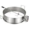 VEVOR Universal Rotisserie Ring Kit for 22 in. Charcoal Kettle and Other Similar Grills Stainless Steel Kettle Rotisserie Kit