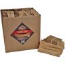 Smoak Firewood 18-22 lbs. Hardwood Kindling-Kiln Dried Premium USDA Certified Mixed Rough Cut (8 in. Pieces)