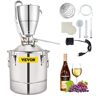 VEVOR Water Alcohol Distiller 8 Gal. 304 Stainless Steel Still Oxygen-Free Steaming Home Distillery Kit for Purer Whiskey