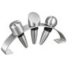 Visol Barlow Stainless Steel Wine Stoppers with Arched Stand (Set of 3)