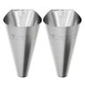 Yardbird Medium Poultry Galvanized Steel Restraining Cones (2-Pack)