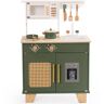 GOGEXX 21.65 in. W x 11.65 in. L x 31.5 in. H Kitchen Playset, Make Role-Playing Fun, Include Oven, Sink, Stove, Ice Machine