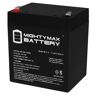MIGHTY MAX BATTERY 12V 5AH Battery Replaces Liftmaster 475LM Garage Door + 12V Charger