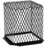 HY-C VentGuard 7 in. x 7 in. Roof Wildlife Exclusion Screen in Galvanized Black