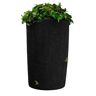 Good Ideas Impressions Bark 90 Gal. Black Rain Barrel