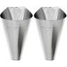 Yardbird Large Poultry Galvanized Steel Restraining Cones (2-Pack)