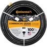 Continental Premium 5/8 in. Dia x 100 ft. Commercial Grade Rubber Black Water Hose