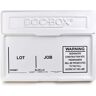 DOC-BOX 21 in. x 27 in. x 4 in. Outdoor/Indoor Standard Posting Permit Box Unit