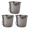 Sportsman 2 Qt. Stainless Steel Bucket with Stainless Steel Handle (6-Pack)