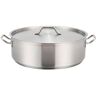 Winco 10 Qt. Stainless Steel Braises