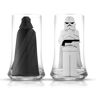 JoyJolt Star Wars Beware The Dark Side 18.5 oz. Tall Drinking Glass (Set of 2)