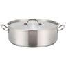 Winco 8 Qt. Stainless Steel Braises