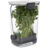 Adrinfly BPA Free Professional Herb Keeper With Removable Silicone Drain Plug in Clear