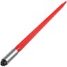 VEVOR 32 in. 1-3/8 in. Wide Hay Bale Spear Spike Tine Garden Forks 1350 lbs. Capacity Square Nut Tach Bobcat, Red Coated