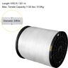 VEVOR 1130 lbs. Polyester Pull Tape 1053 ft. x 3/8 in. Flat Rope for Wire and Cable Conduit Work Variable Functions, White