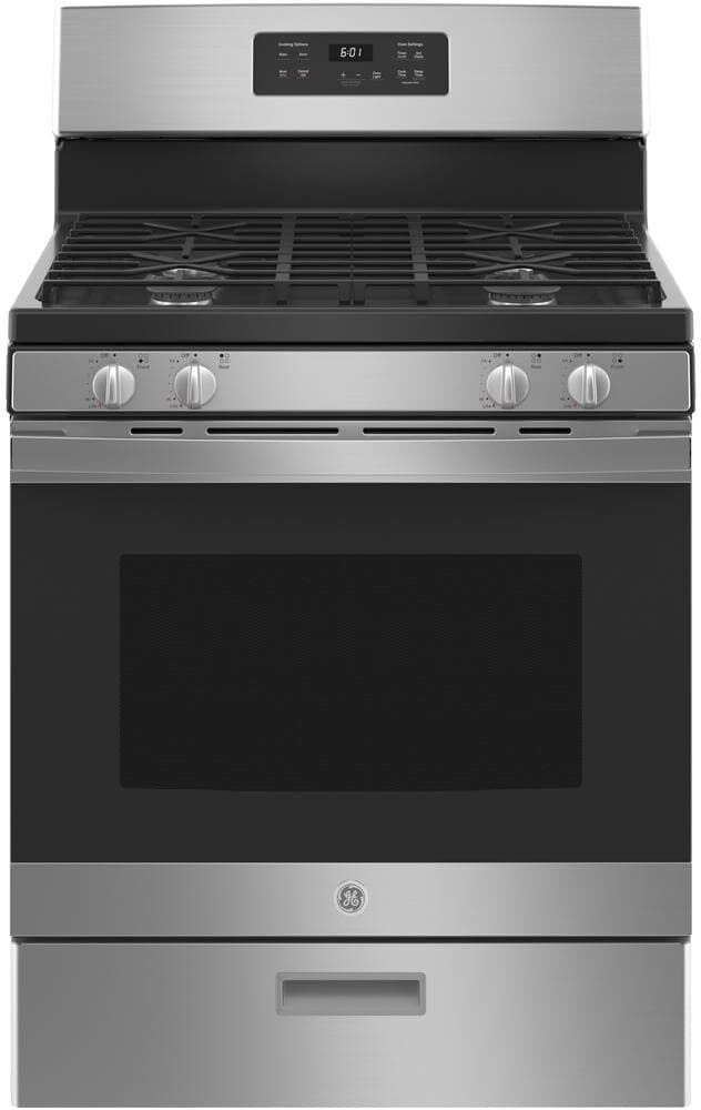 30 in. 4.8 cu. ft. Freestanding Gas Range in Stainless Steel