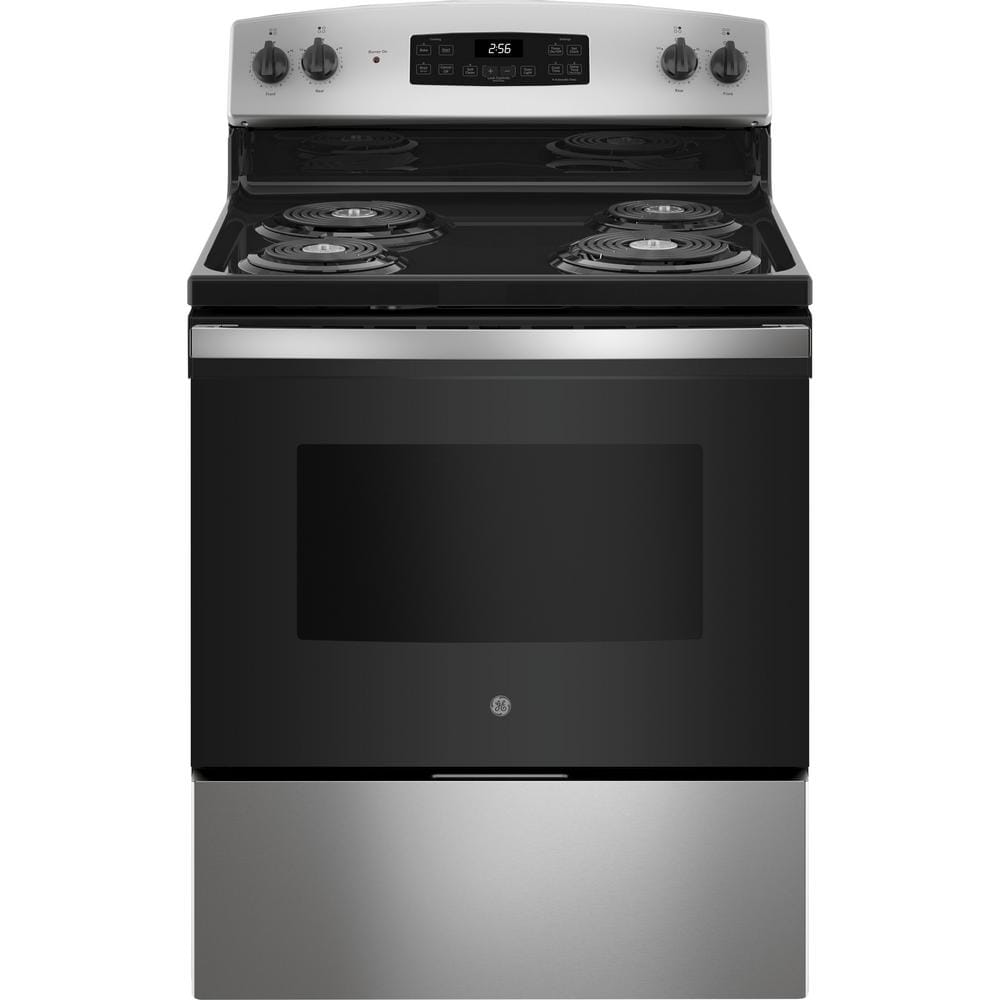 30 in. 5.0 cu. ft. Freestanding Electric Range in Stainless Steel