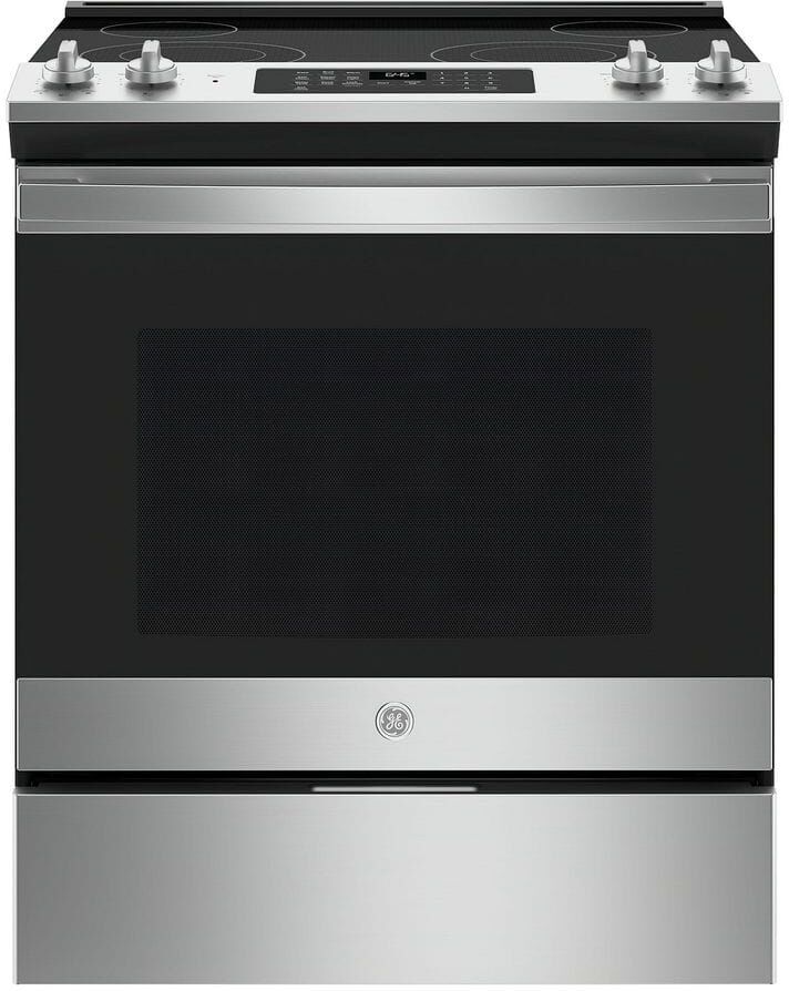 30 in. 5.3 cu. ft. Slide-In Electric Range in Stainless Steel with Self Clean