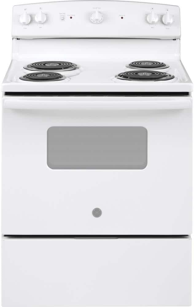 30 in. 5.0 cu. ft. Freestanding Electric Range in White