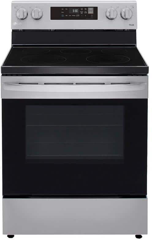 LG 6.3 cu.ft. Single Oven Electric Range with EasyClean, Wi-Fi Enabled in Stainless Steel