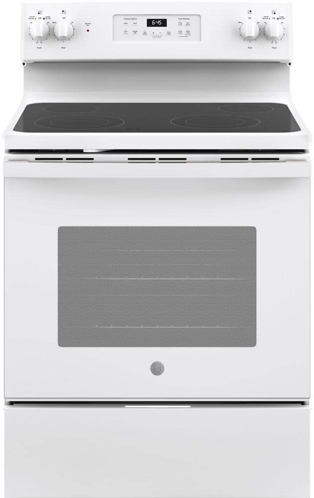 30 in. 5.3 cu. ft. Freestanding Electric Range in White