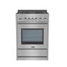 Galanz 24 in. 2.7 cu. ft. Gas Range in Stainless Steel with Oven