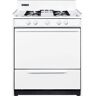 Summit Appliance 30 in. 3.69 cu. ft. Gas Range in White