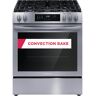 Frigidaire 30 in. 5 Burners Slide-In Front Control Self-Cleaning Gas Range with Convection in Stainless Steel