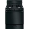 Hotpoint 30 in. 4.8 cu. ft. Freestanding Gas Range in Black